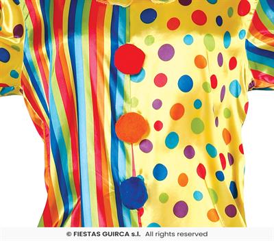 COSTUME PAGLIACCIO ADULTO TG. 54-56 XL