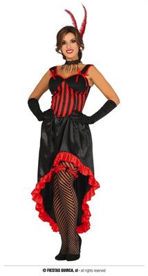COSTUME CAN CAN ADULTA TG. 42-44 L