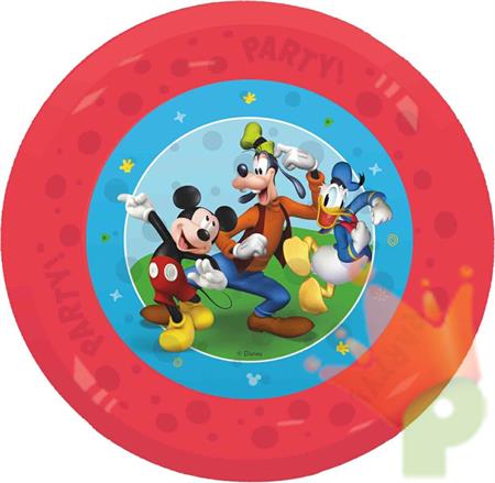 PIATTI IN PLASTICA TOPOLINO 4 PZ 21 CM