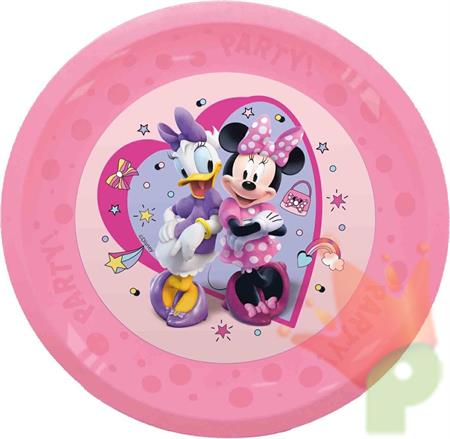 PIATTI IN PLASTICA MINNIE 21 CM 4 PZ