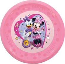 PIATTI IN PLASTICA MINNIE 21 CM 4 PZ