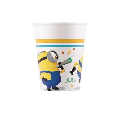 BICCHIERI IN CARTA MINION RISE OF GRU 8 PZ 200 CC