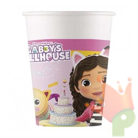 BICCHIERI GABBY'S DOLLHOUSE 8 PZ 200 CC