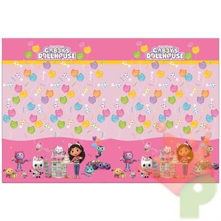 TOVAGLIA IN PLASTICA GABBY'S DOLLHOUSE 120X180 CM