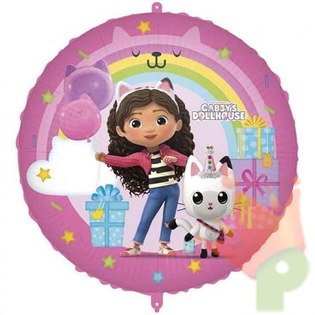 PALLONCINO MYLAR GABBY'S DOLLHOUSE 45 CM