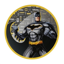 PIATTI IN CARTA BATMAN 23 CM 8 PZ