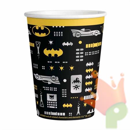 BICCHIERI BATMAN 250 ML 8 PZ