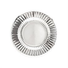 PIATTI IN CARTA ARGENTO 8 PZ 21 CM