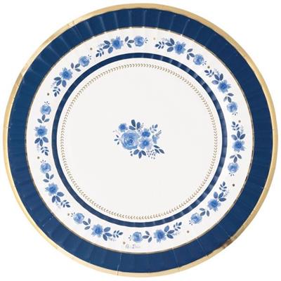 SOTTOPIATTI IN CARTA BLUE ROYAL 6 PZ 33 CM