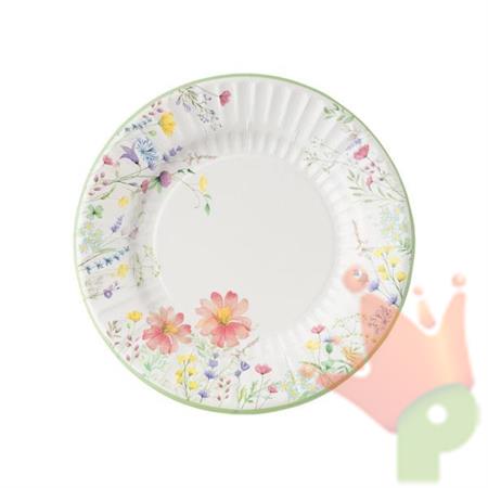 PIATTI IN CARTA IL GIARDINO 8 PZ 21 CM