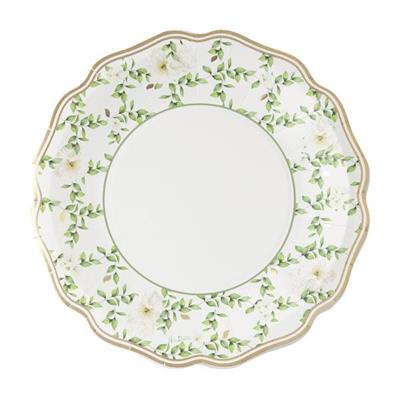 PIATTI IN CARTA CAMELIA 8 PZ 27 CM