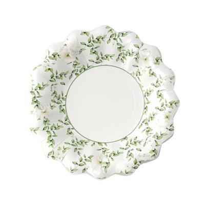 PIATTI IN CARTA CAMELIA 8 PZ 24 CM