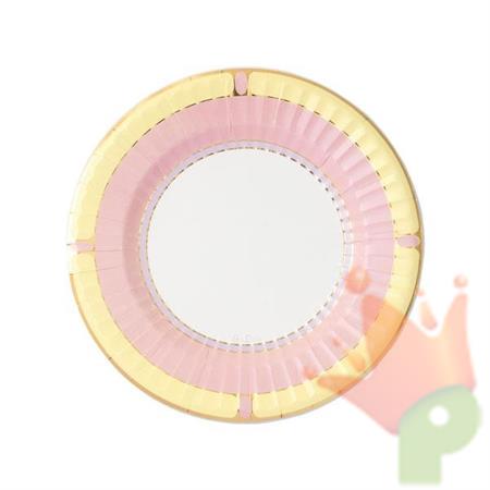 PIATTI IN CARTA VANITY PINK 8 PZ 23 CM