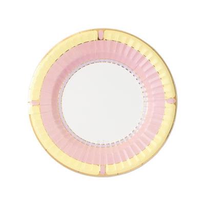 PIATTI IN CARTA VANITY PINK 8 PZ 23 CM