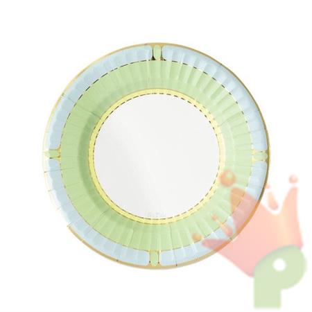 PIATTI IN CARTA VANITY SALVIA 8 PZ 23 CM