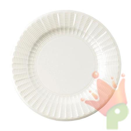 PIATTI IN CARTA ELEGANCE PERLA 8 PZ 27 CM