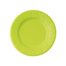 PIATTI VERDE LIME IN CARTA 8 PZ 21 CM