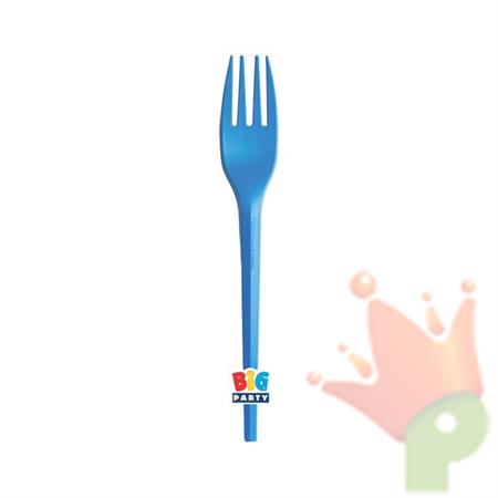 FORCHETTE ECOLOR BLU 20 PZ 16 CM