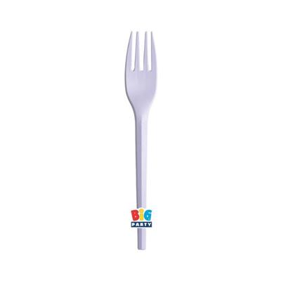 FORCHETTE ECOLOR LILLA 20 PZ 16 CM