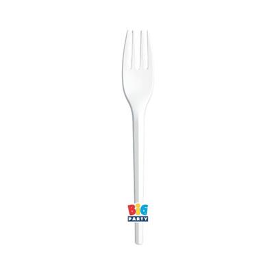 FORCHETTE ECOLOR BIANCHE 20 PZ 16 CM