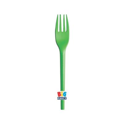 FORCHETTE ECOLOR VERDE 20 PZ 16 CM