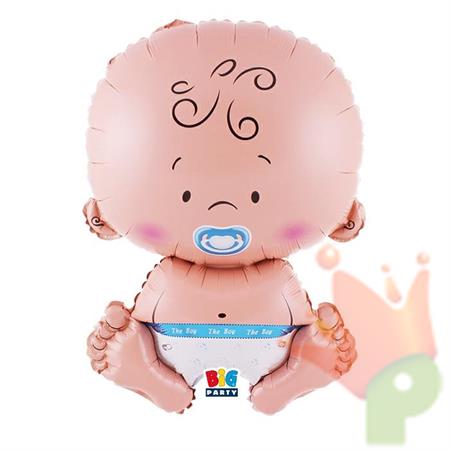 PALLONCINO MYLAR NASCITA BABY BOY 43X82 CM