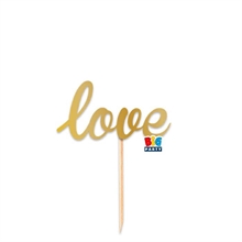 MINI CAKE TOPPER LOVE