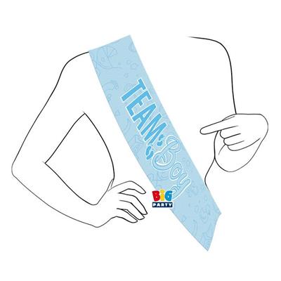 FASCIA PREMIO GENDER REVEAL TEAM BOY