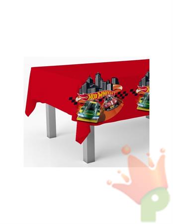 TOVAGLIA IN PLASTICA HOT WHEELS 120X180 CM