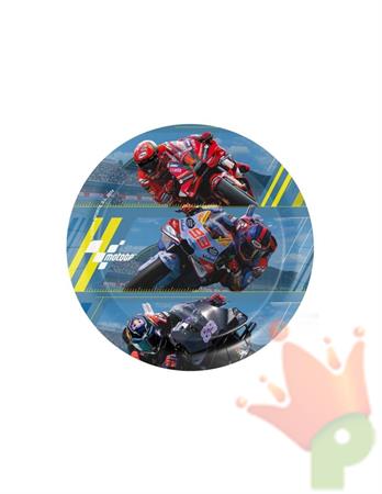 PIATTI IN CARTA MOTO GP 8 PZ 18 CM