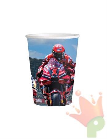 BICCHIERI IN CARTA MOTO GP 8 PZ 250 CC