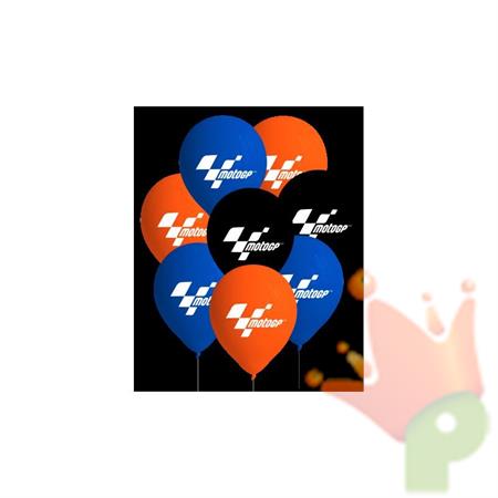 PALLONCINI LATTICE MOTO GP 10 26 CM 8 PZ