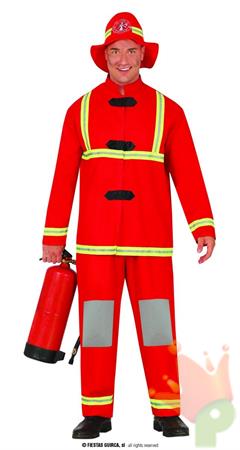 COSTUME POMPIERE ADULTO TG. M