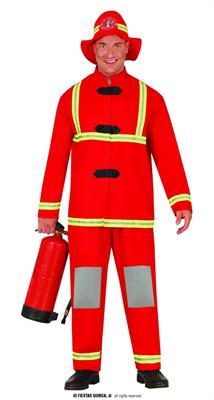 COSTUME POMPIERE ADULTO TG. M