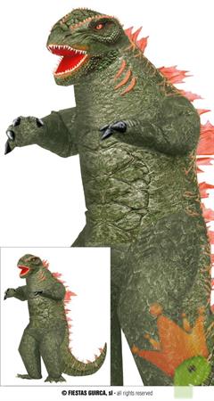 COSTUME DINOSAURO GONFIABILE TG. UNICA
