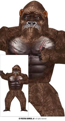 COSTUME BIG KONG GONFIABILE ADULTO TG.UNICA