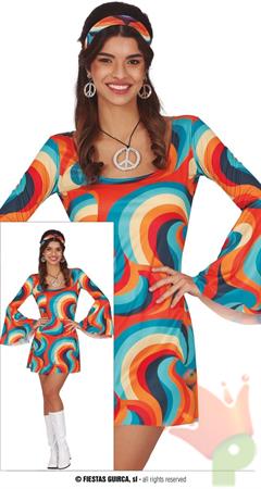 COSTUME ANNI 70 ADULTA TG. 42-44 L