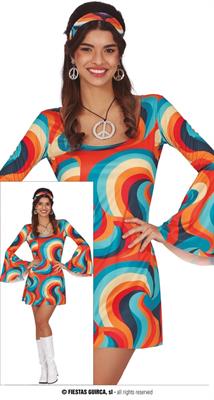 COSTUME ANNI 70 ADULTA TG. 42-44 L