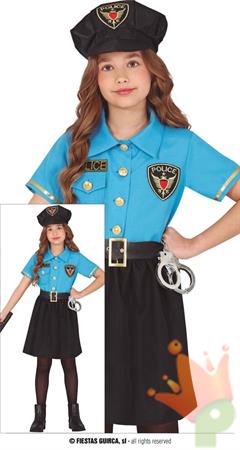 COSTUME POLIZIOTTA BAMBINA TG. 7-9 ANNI