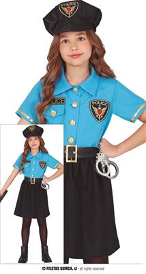 COSTUME POLIZIOTTA BAMBINA TG. 7-9 ANNI