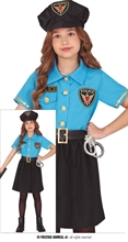 COSTUME POLIZIOTTA BAMBINA TG. 10-12 ANNI