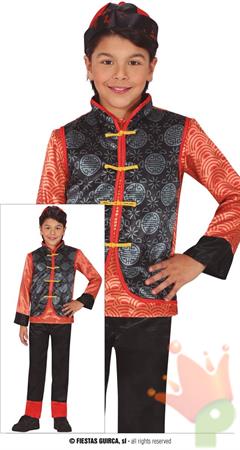 COSTUME CINESE BAMBINO TG. 5-6 ANNI