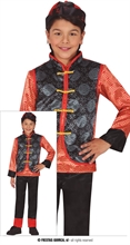 COSTUME CINESE BAMBINO TG. 7-9 ANNI
