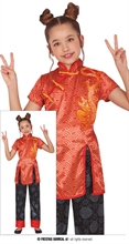COSTUME CINESE BAMBINA TG. 10-12 ANNI