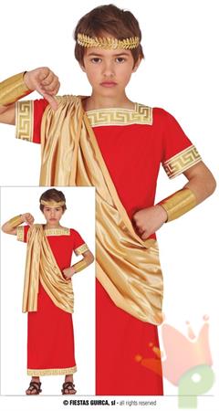 COSTUME ROMANO BAMBINO TG.10-12 ANNI