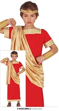 COSTUME ROMANO BAMBINO TG.10-12 ANNI