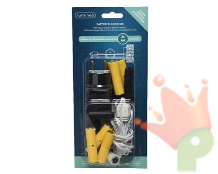 CARICA BATTERIA 3xAA NERO