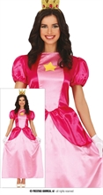 COSTUME PRINCIPESSA PEACH ADULTA TG. 38-40 M