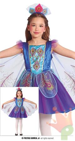 COSTUME PAVONE BAMBINA TG. 10-12 ANNI