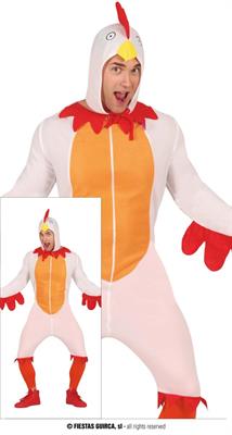 COSTUME GALLO ADULTO TG.52-54 L
